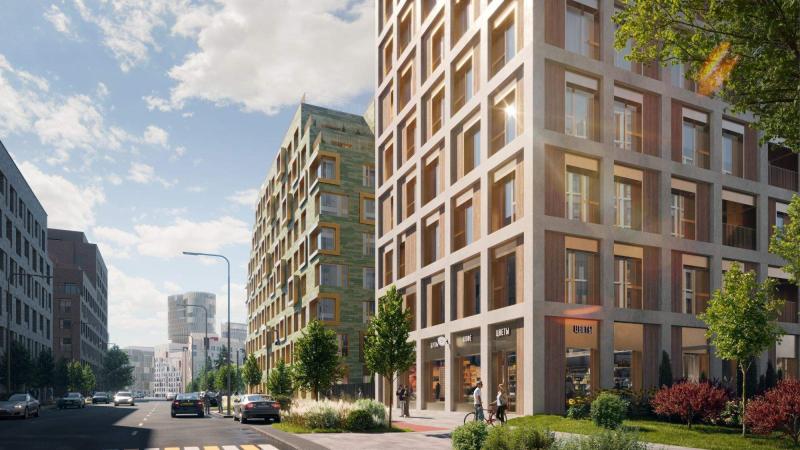 Новостройка, Москва, мкр Рублёво-Архангельское, ЖК Сберсити, 17. Фото 5