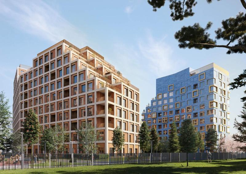 Новостройка, Москва, мкр Рублёво-Архангельское, ЖК Сберсити, 17. Фото 3