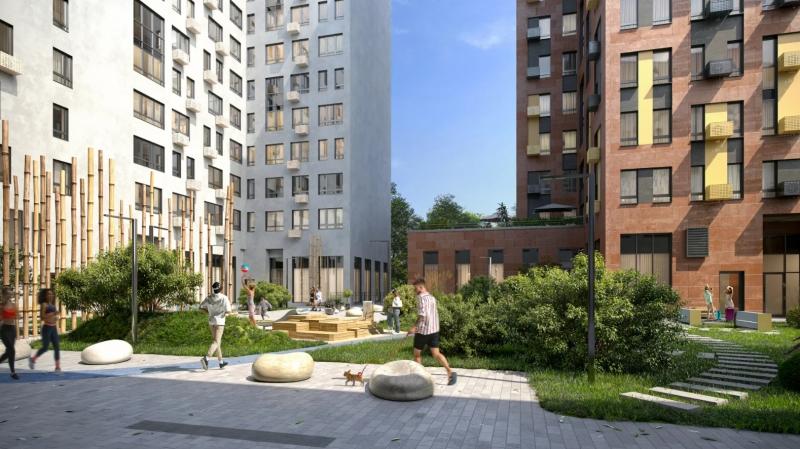 Новостройка, Москва, НАО, ЖК Дзен-кварталы, 3.2. Фото 5