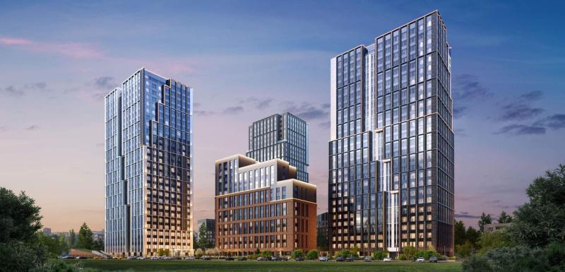 Новостройка-Студия, 30.02 м², 6/28 этаж