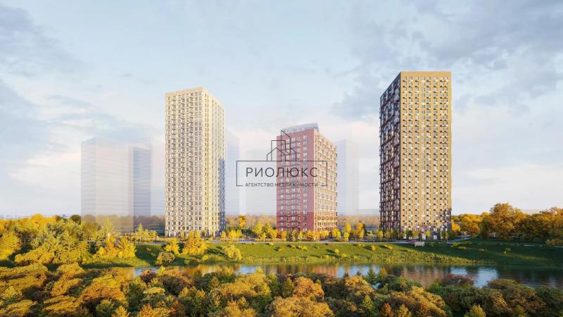 2-комн. квартира, 47.5 м², 15/29 этаж