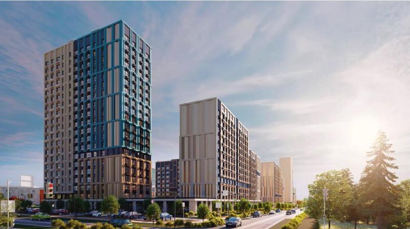 2-комн. квартира, 54.9 м², 21/22 этаж