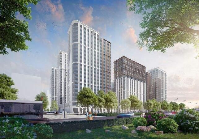 Новостройка, Москва, СЗАО, р-н Хорошёво-Мнёвники, ул. Нижние Мнёвники, 1. Фото 4