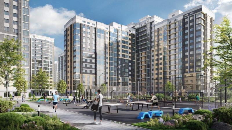 3-комн. квартира, 74 м², 9/16 этаж