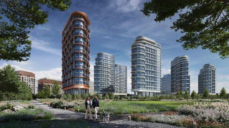 Новостройка, Москва, СЗАО, р-н Хорошёво-Мнёвники, ул. Нижние Мнёвники, 1. Фото 3