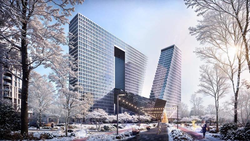 3-комн. квартира, 91 м², 22/28 этаж