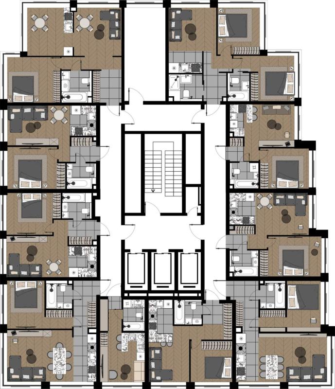 2-комн. квартира, 31 м², 10/16 этаж