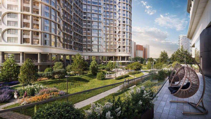 Новостройка, Москва, СЗАО, р-н Хорошёво-Мнёвники, ул. Нижние Мнёвники, 1. Фото 5