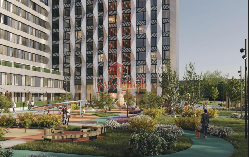 Новостройка-Студия, 22 м², 12/41 этаж