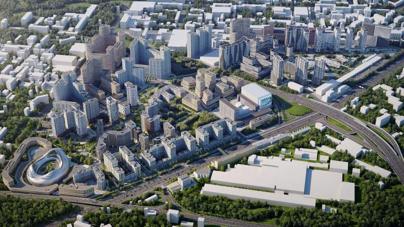 Новостройка, Москва, ЮВАО, р-н Лефортово, ул. Крузенштерна, 2. Фото 3