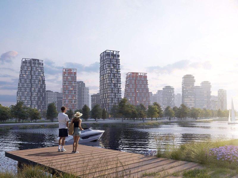 Новостройка, Москва, СЗАО, р-н Хорошёво-Мнёвники, ул. Нижние Мнёвники, 16. Фото 3