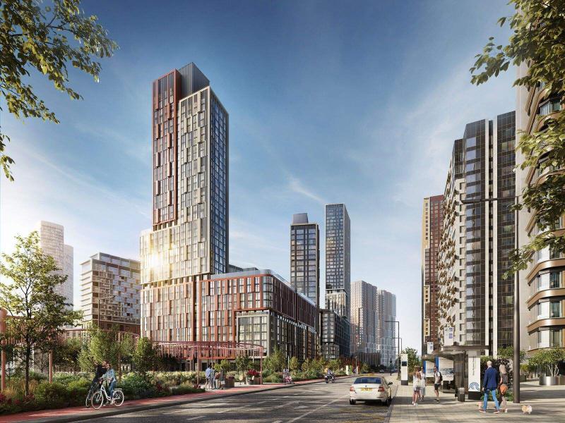 Новостройка, Москва, квартал Кинематографический, ЖК Лобачевский, ул. Лобачевского, 120к6. Фото 2