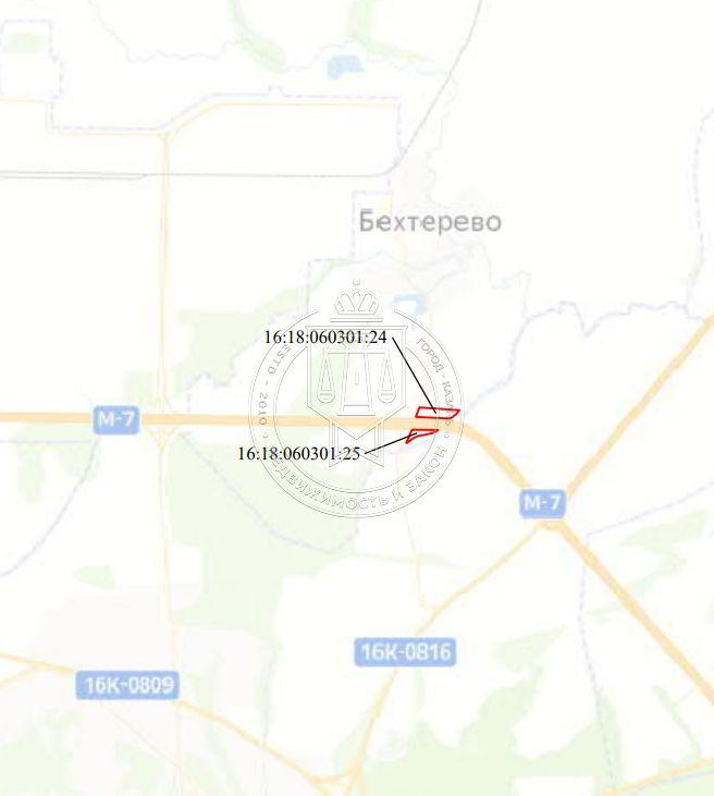 Коммерческая земля, Республика Татарстан, М-7 Волга, 1037-й километр. Фото 1