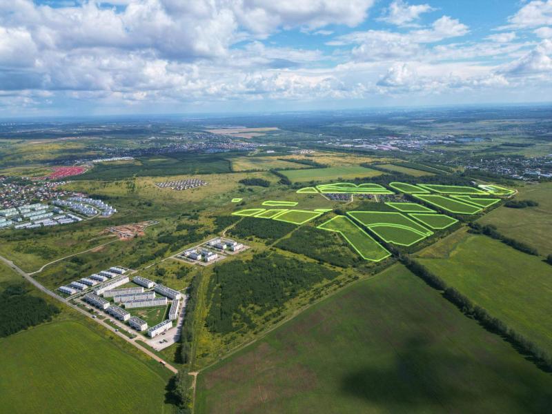 Коммерческая земля, Нижегородская область, сельский пос. Новинки, ЖК Южная Долина. Фото 3