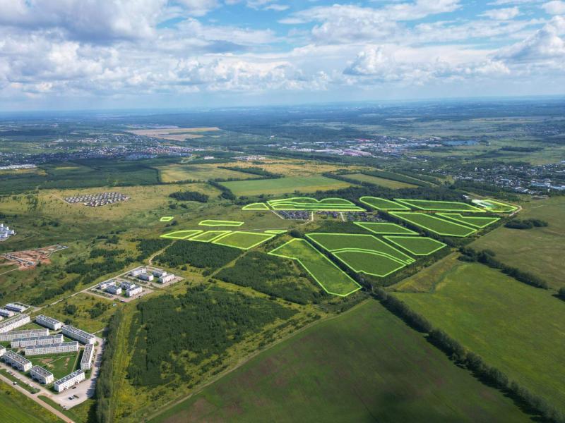 Коммерческая земля, Нижегородская область, сельский пос. Новинки, ЖК Южная Долина. Фото 1