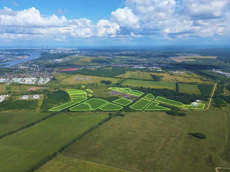 Коммерческая земля, Нижегородская область, сельский пос. Новинки, ЖК Южная Долина. Фото 2