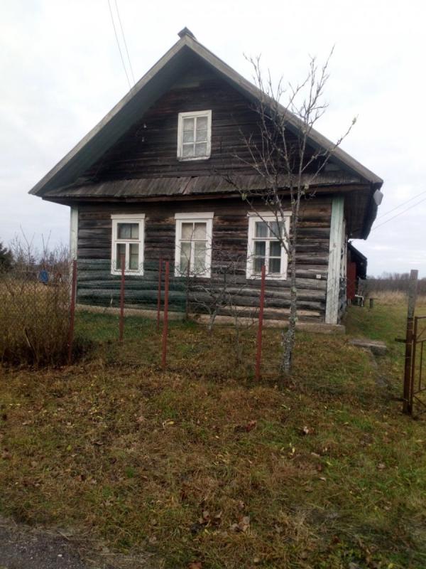 Дом, Новгородская область, дер. Лужки. Фото 1