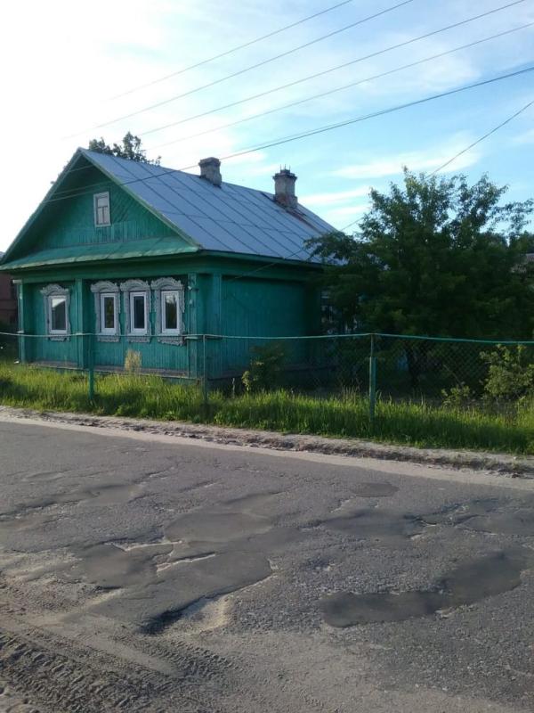 Дом, Ивановская область, пос. Пестяки, Социалистическая улица, 1. Фото 1