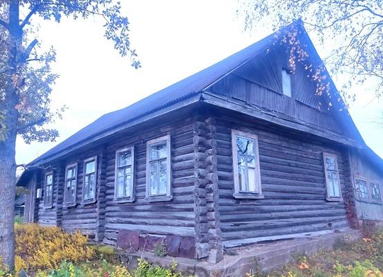 Дом, Ленинградская область, дер. Морозово, Зелёная улица. Фото 1