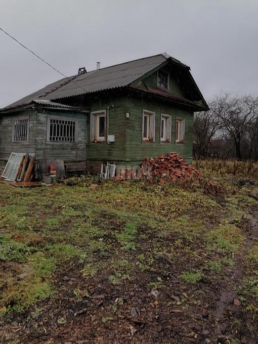 Дом, Вологодская область, Сокол, мкр Лесобаза, Зелёная улица. Фото 1