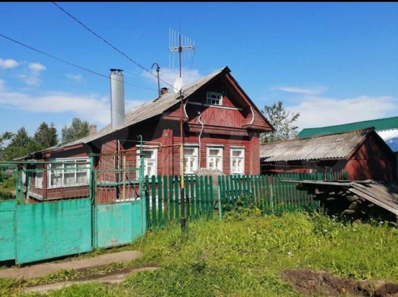 Дом, Ивановская область, Комсомольск, Луговая улица. Фото 1