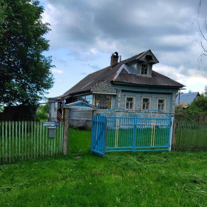 Дом, Владимирская область, дер. Романово, Центральная улица. Фото 1