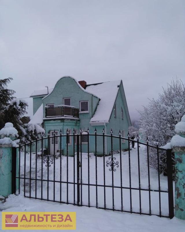 Дом, Калининградская область, пос. Храброво, Садовая улица. Фото 1