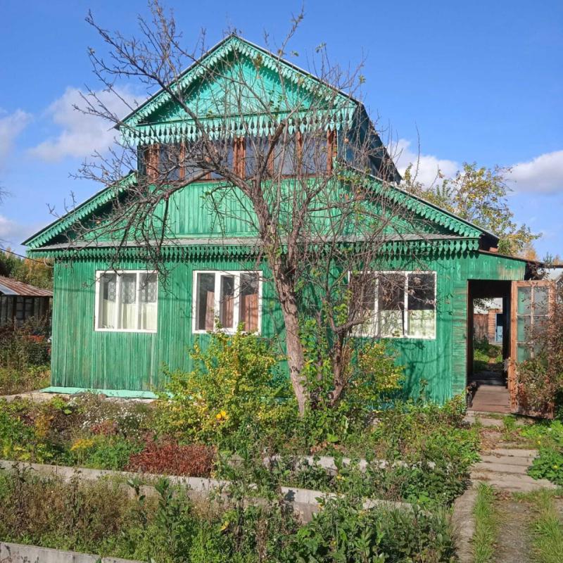 Дом, Свердловская область, дер. Жирякова, 30. Фото 1
