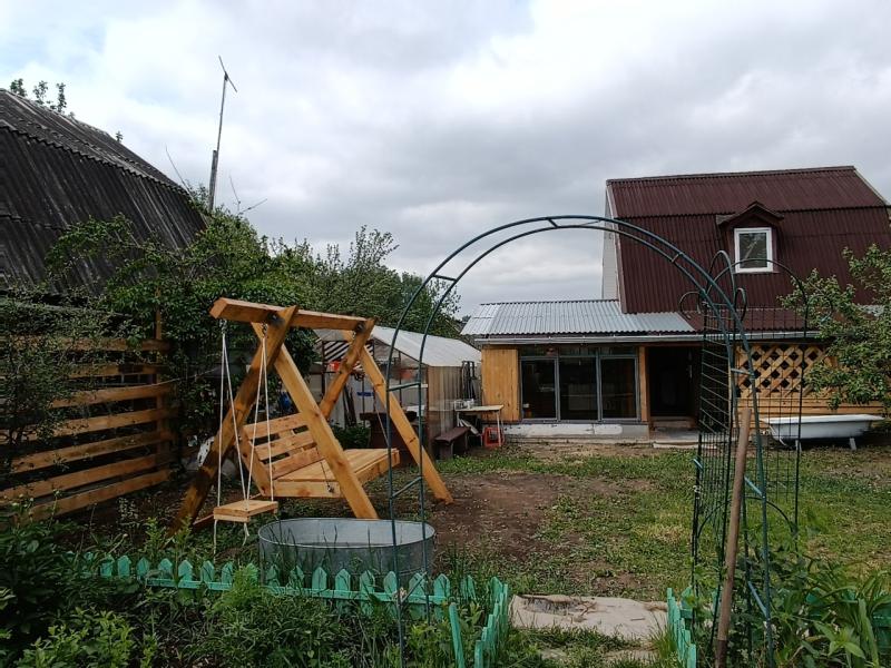 Дом, Свердловская область, садоводческое товарищество Юбилейное. Фото 1
