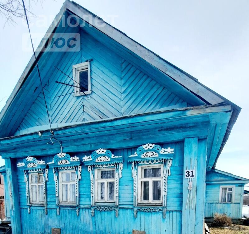 Дом, Костромская область, дер. Середняя, Волжская улица, 31. Фото 1