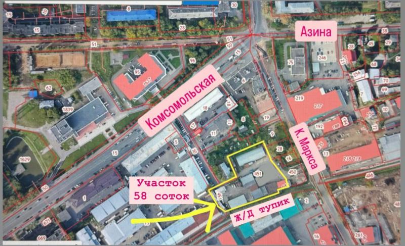 Земельный участок, 58 сот.