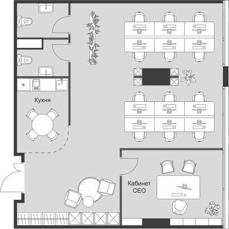 Офис, Москва, СЗАО, р-н Хорошёво-Мнёвники, 3-я Хорошёвская улица, 18/2. Фото 6