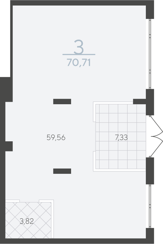 Офис, 70 м²