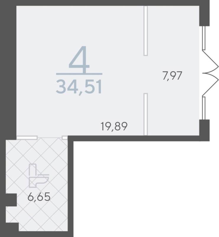 Офис, 34 м²