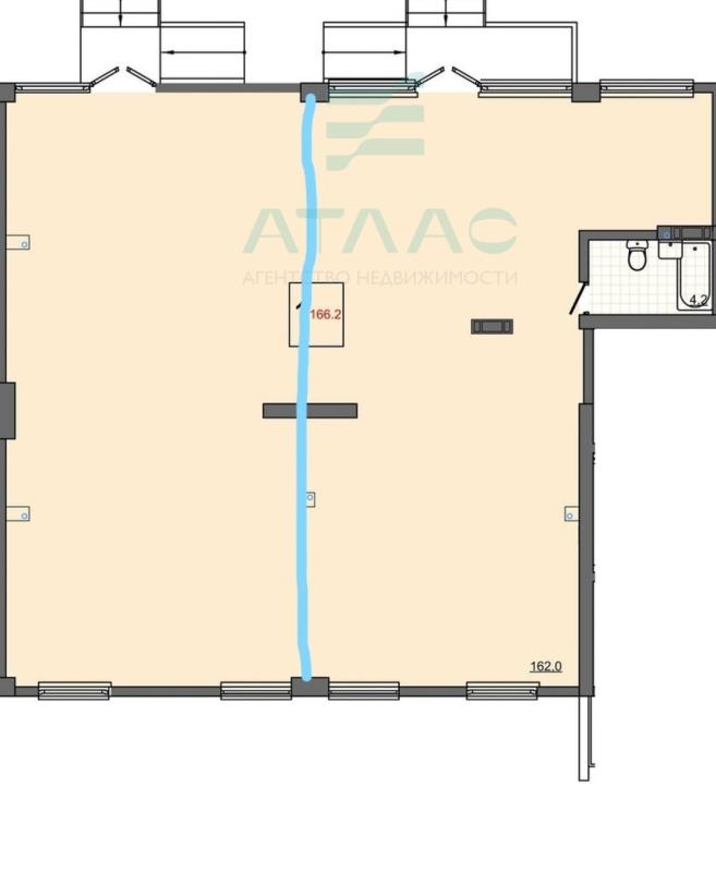 Торговая площадь, 90 м²
