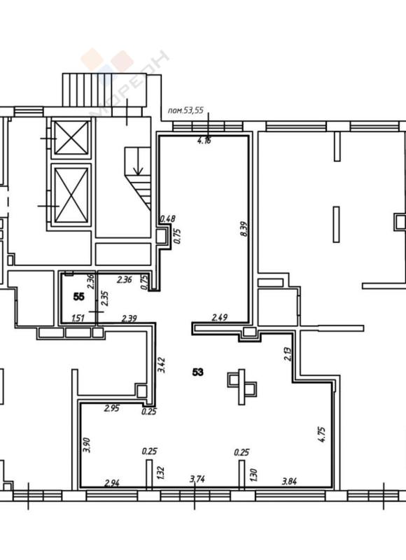 Торговая площадь, 104 м²
