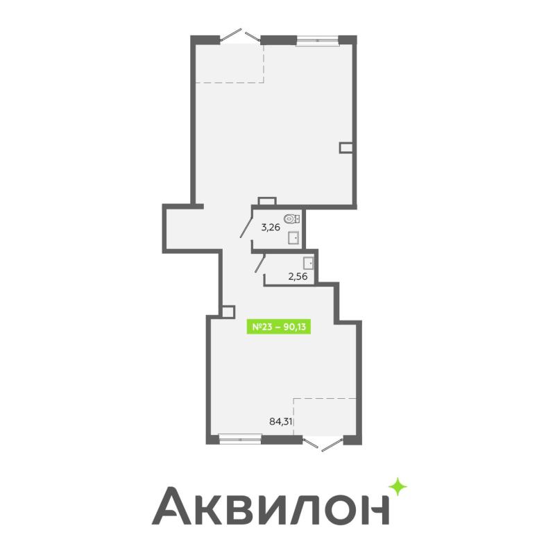 Торговая площадь, 90 м²