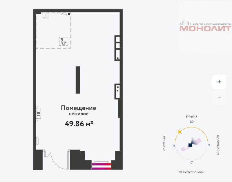 Торговая площадь, 49 м²