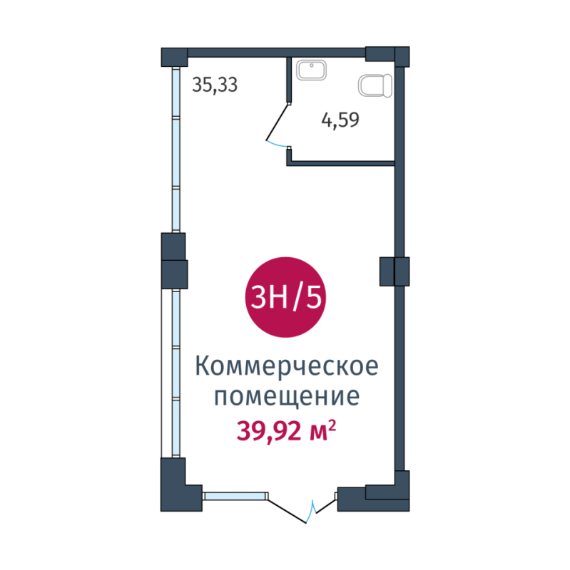 ПСН, 39 м²