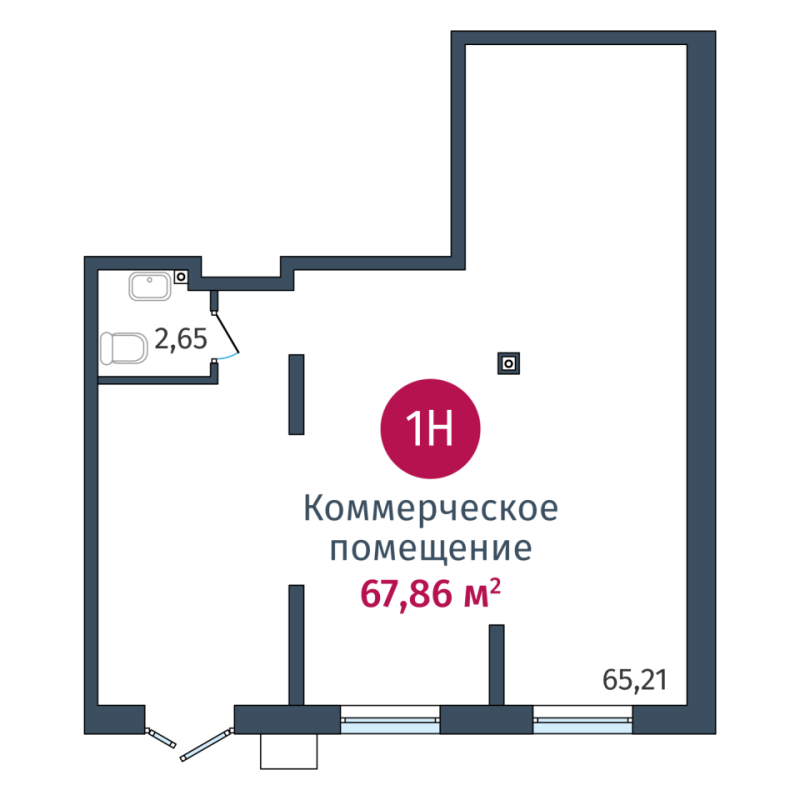 ПСН, 67.86 м2