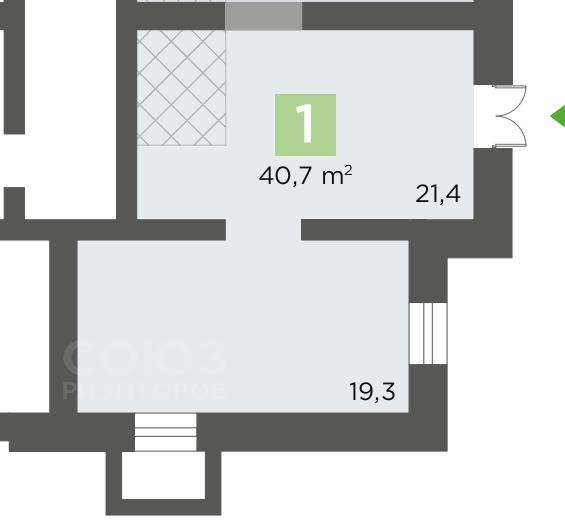 ПСН, 40.7 м2