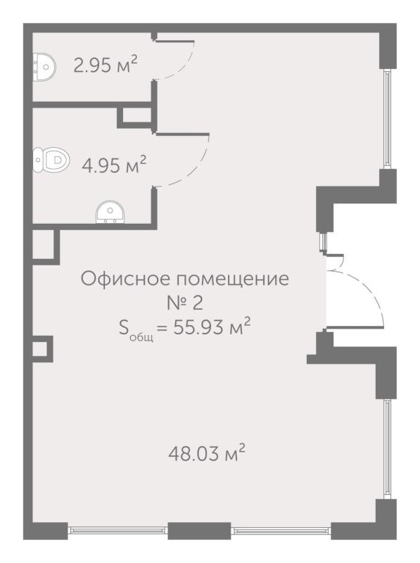 ПСН, 55.93 м2