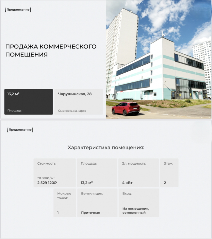 ПСН, 13.2 м2