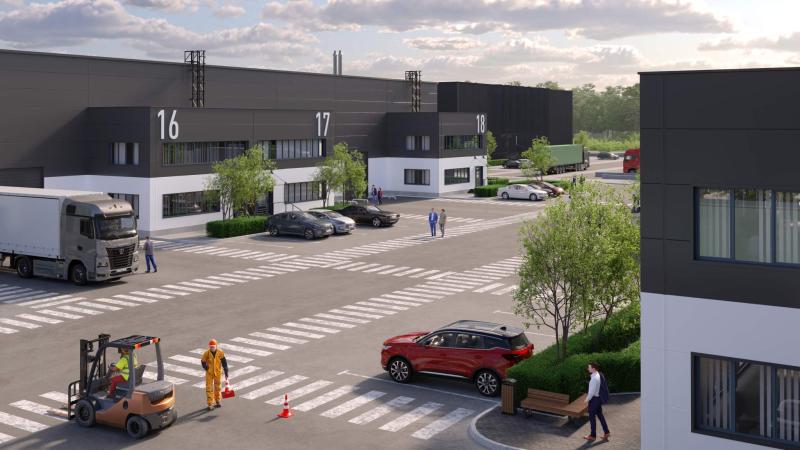 Склад, Московская область, тер-рия Индустриальный Парк Есипово. Фото 2