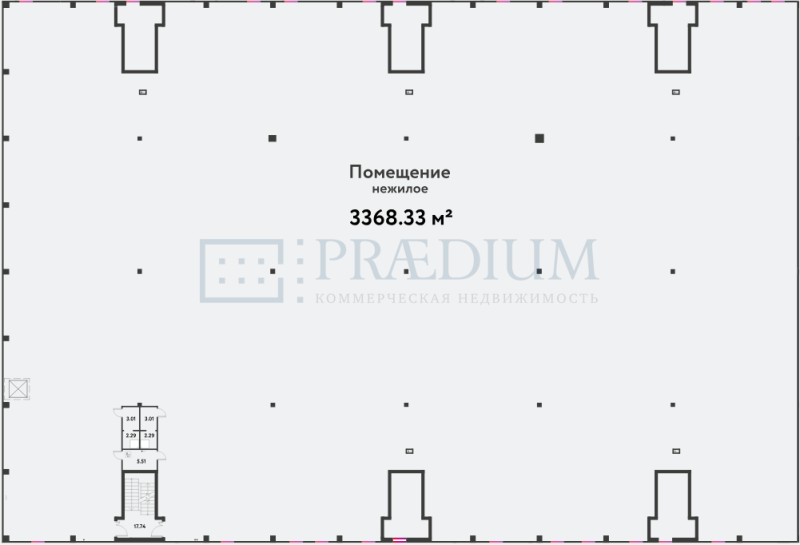 Склад, 3 368 м²