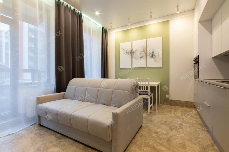 Квартира-Студия, 33 м², 1/9 этаж