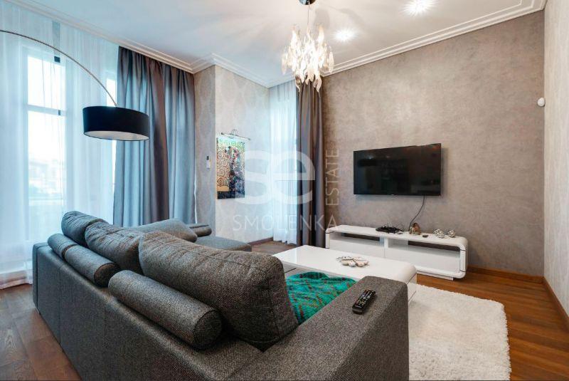 Таунхаус, Московская область, дер. Покровское, ЖК Новорижский, Покровский б-р. Фото 1