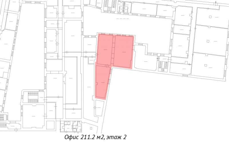 Офис, 211 м²