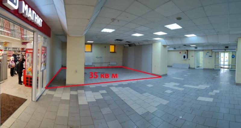 Торговая площадь, 35 м2