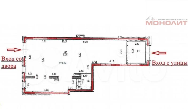 Торговая площадь, 85 м²